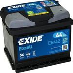 Автомобильный аккумулятор Exide EXCELL 12V 44Ah 420EN 207x175x175 -/+ (EB442)