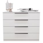 Comodă Bayro Murano 1000x810x450 белый мат