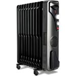 Calorifer pe ulei Raf R.1129B, 2900W, Black