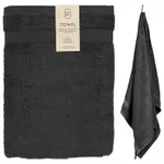 Домашний текстиль H&S 53885 Prosop 70x140cm bumbac, antracit