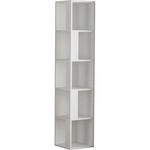 Raft de birou Trendy Pian, alb 34x161x34cm, raft de carti