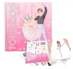 Set de creație TOPModel 0413611 Caiet de schite Fashion ballet