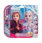 Set de creație As Kids 1023-62750 Set de desen Giga Block 5in1 PJ Frozen