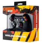 Wireless Gamepad Canyon GPW6, 4 axes, D-Pad, 2 mini joysticks, 15 buttons, 2xAA, Dual vibration