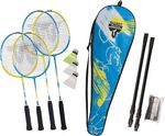 Set badminton (9078) (4 palete,husa,plasa,stilp,3 fluturasi) Family 449415