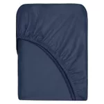 Textile de casă Askona Простынь 160x200 Home Navy Blue