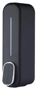 Dozator săpun Bisk 08072 de perete G4 350ml, negru