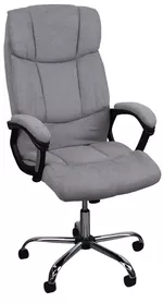 Fotoliu de birou Deco BX-3008 Stofa Light Grey 4