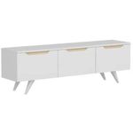 Тумба напольная для TV Trendy Prag Alb (GTR000202)