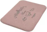Covoraș de baie Bisk 07492 NICEA 40x60 cm roz