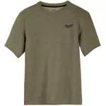 Спецодежда Milwaukee 4932492980 tricou WORKSKIN, miineci scurte, marime L , culoare verde