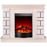 Камин электрический ArtFlame Nazarii mini & Corsica, 874x1080x245 mm, Jasmin