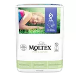 Гипоаллергенные эко-подгузники Moltex Nature XL 6 (13-18 kg) 21 шт