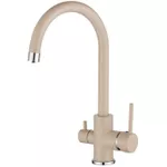 Смеситель кухонный Helika-AquaSanita 2963-110 SABIADUO Beige