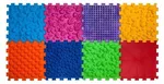 Игровой комплекс для детей Ortek 09224 Коврик ортопедический массажный 8эл 26x26cm