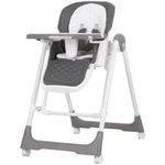 Scaun de masă Chipolino STHMS02404GN Milk Shake granit 2in1