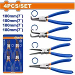 Плоскогубцы Wadfow WPS2604 Set clesti inel siguranta 4buc.