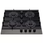 Plită încorporabilă pe gaz Mastercook ECLIPSE Dark Inox