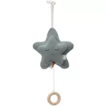 Jucărie cu pandantiv Jollein 043-001-68087 Star Sea Green (muzicala)