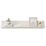 Полка декоративная MebelStar LILU 110x22x20 White (MBS-1305)