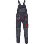 Îmbrăcăminte de lucru Cerva 03530033A40XX Полукомбинезон FF HANS Черный/Антрацит (56)