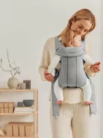 Анатомический рюкзак-кенгуру BabyBjorn Mini Light Grey