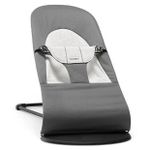 Детское кресло-качалка BabyBjorn 005184A Balance Soft Dark Grey, Bumbac-Tricot