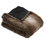 Домашний текстиль Bugatti fashion 3951/830 Fur Decke Brown