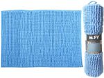 Коврик для ванной комнаты 40X60cm MSV Chenille голуб, микроф