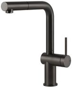 Смеситель кухонный Gessi 60433-707 Inedito Black Metal Brushed PVD