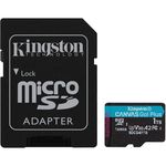 Флеш карта памяти SD Kingston SDCG4/1TB, microSD Class10 A2 UHS-I U3 (V30)