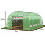 Теплица 6x4x2,5м