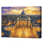 Вечерний Ватикан, 40х50 см, картина по номерам Артукул: GX23730
