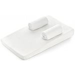 Cocon pentru bebelusi BabyJem 542 Pozitionator cu plan inclinat Baby Eco Reflux Alb
