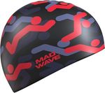 Шапочка для плавания силиконовая Mad Wave Swimmers M05552 (10707)