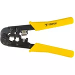 Unealta de mana Topex 32D408 Cleşte p/u terminale telef. 6P- 8P, 185mm