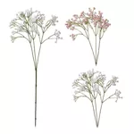 Plantă artificială Promstore 49455 Ramura decorativa Gypsophila 68cm