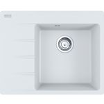 Мойка кухонная Franke 114.0633.123 Fragranite CNG 611/211-62 ST Bianco