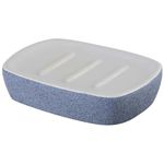 Мыльница Bisk 06308 STONE albastru. (ceramica)