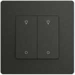Выключатель электрический Moes ZS-SR-EUD2-GY-MS
