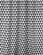 Занавеска для ванной Bisk 06880 TXT PLAIN alb/negru 180x200