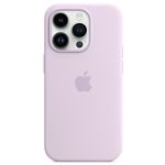 Husă pentru smartphone Apple iPhone 14 Pro Silicone Case with MagSafe, Lilac MPTJ3
