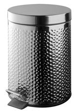 Урна для мусора Bisk 04912 cu pedala 3L, DOTS crom