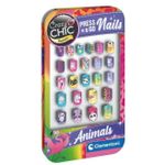 Set de creație Clementoni Set unghii false Animale (18897)