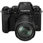 Aparat foto mirrorless FujiFilm X-T4 black/XF18-55mm Kit