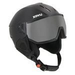 Защитный шлем Uvex INSTINCT VISOR BLACK MAT 53-56