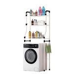 Аксессуар для ванной 4Life Стеллаж для стиральной машины TubRack White
