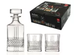 Set garafa 850ml si pahare pentru whisky 6buc 340ml Brilliante