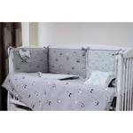 Детское постельное белье PernaMea Set lenjerie 8 piese Baby Panda Turcoaz (PM.100262/2)
