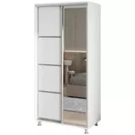 Dulap my-STYLE C10H2T01BM04-U21, 100x220, серый